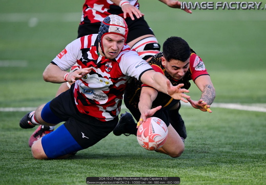 2024-10-27 Rugby Rho-Amatori Rugby Capoterra (19-0)